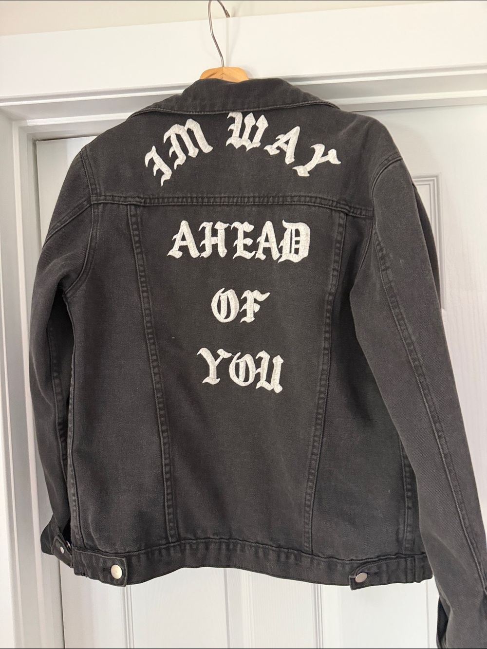 UNIF black denim jacket